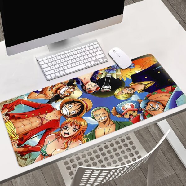 Anime Mouse Pad Pink One Piece Carpets Gamer Keyboard PC Gamer Cabinet Pad On The Table