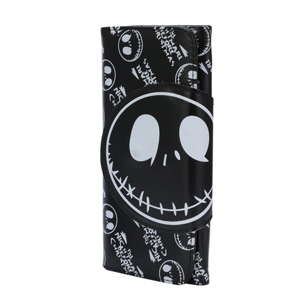 New Design Cute Cartoon Wallet Fashion Skull Cartoon Long Purse For Men And Women With Card