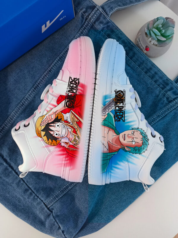 One Piece unisex anime sneakers casual sneakers