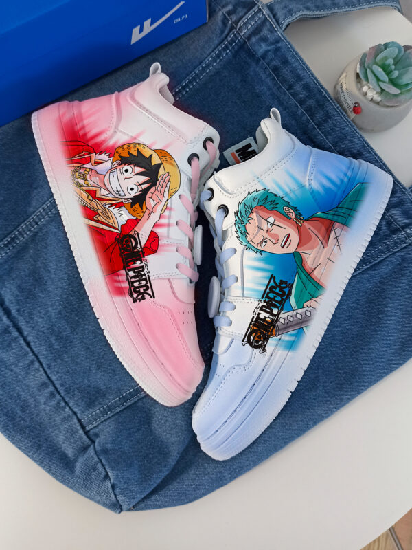 One Piece unisex anime sneakers casual sneakers