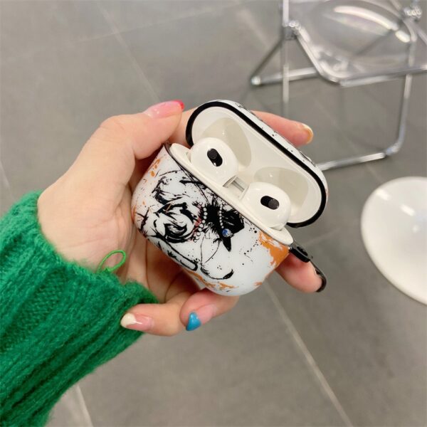 One Piece Anime Earphone Case for Apple Airpods 3 2 1 Headphone Headset Protective Soft Shell