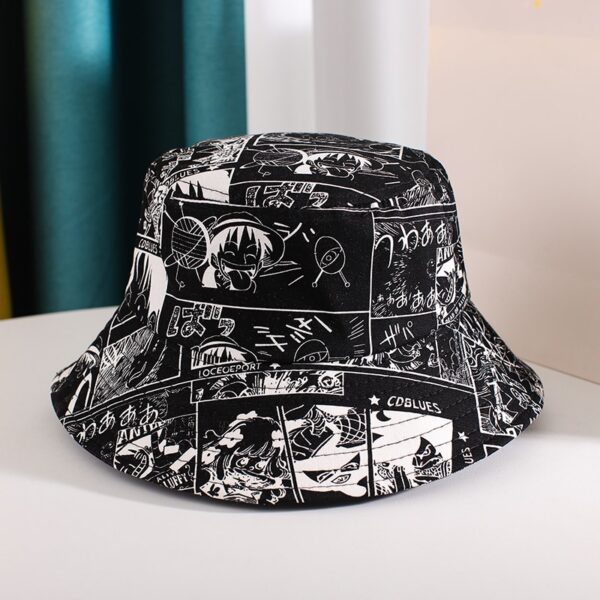 Anime Accessories One Piece Luffy Zoro Sanji COS Cartoon Personality Graffiti Cap Couple Fashion Casual