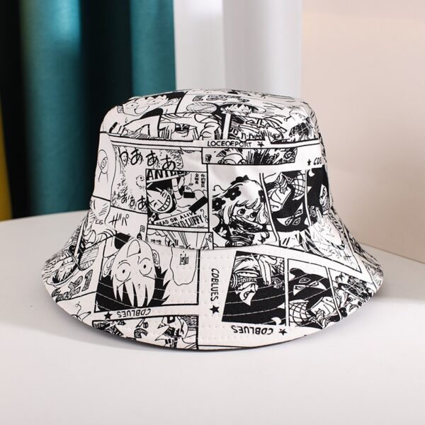 Anime Accessories One Piece Luffy Zoro Sanji COS Cartoon Personality Graffiti Cap Couple Fashion Casual