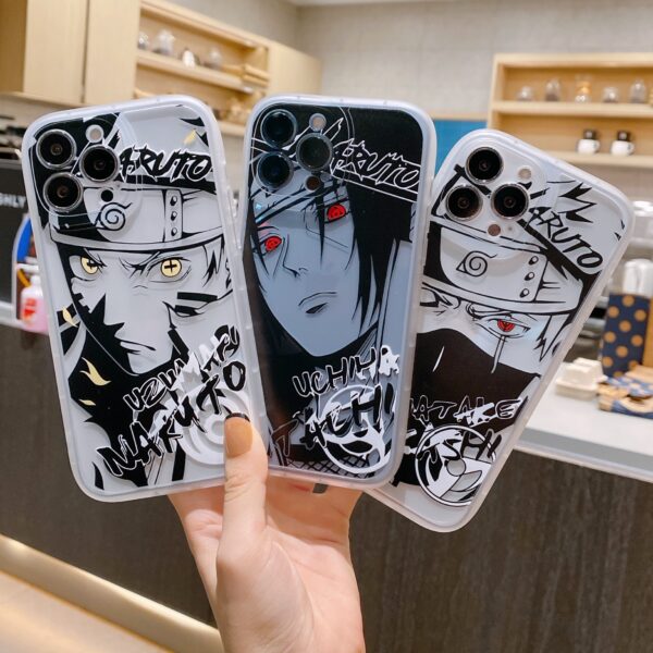 Naruto Phone Case IPhone 13 12 11 14 Pro Max Plus X XR Soft Silicone Cover