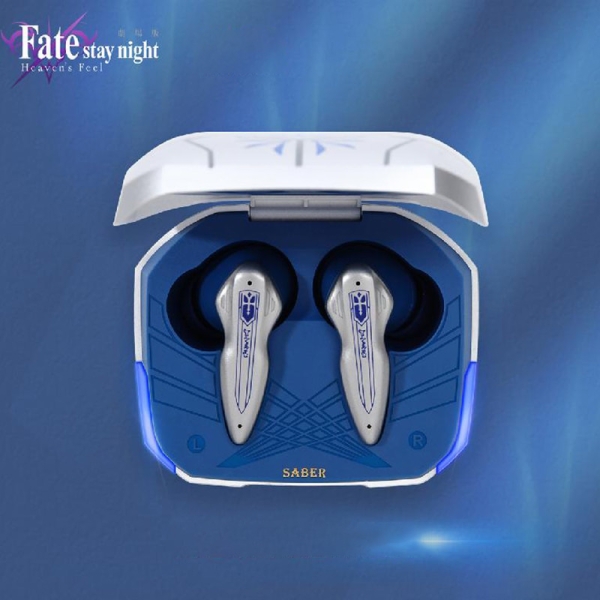 Anime Fate Stay Night Altria Pendragon Saber Armor Wireless Bluetooth 5 3 Headphone Intelligent Noise Cancellation