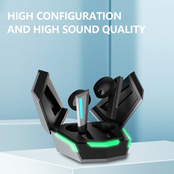 GS6 Gaming Headset HIFI Sound Quality Intelligent Noise Reduction Wireless Bluetooth Gaming Headphones