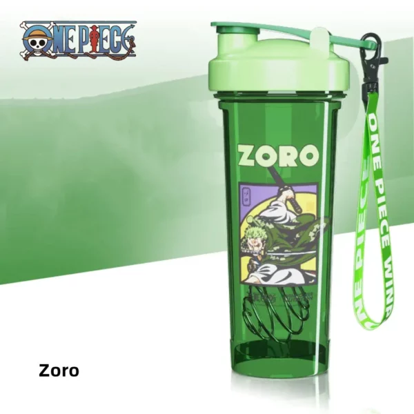 Anime Shaker Bottle One Piece Shaker Cup Large Capacity Portable Blind Box  Water Cup featuring Luffy, Zoro, Nami, Sanji, Robin and Kaido - Manga Fun  Shop