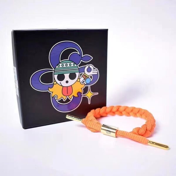 Luffy/Ace/Chopper Braided Bracelet Shoelace Hand Rope - Perfect Gift for Loved Ones