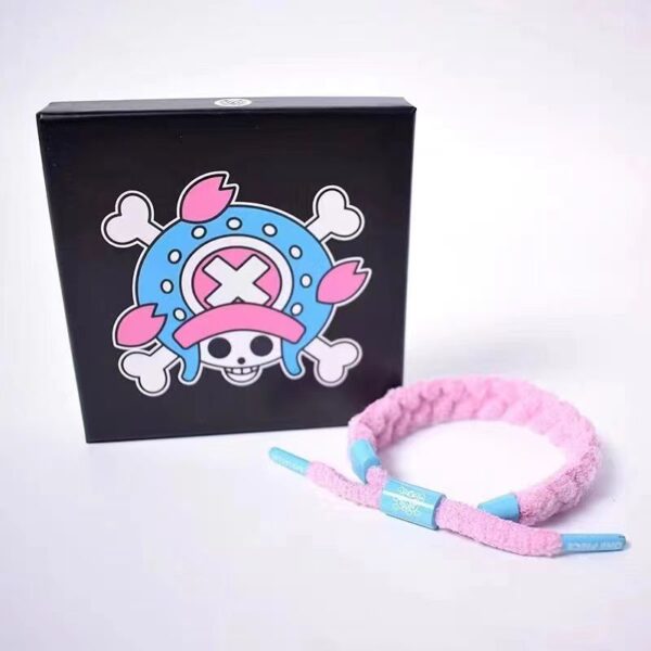 Luffy/Ace/Chopper Braided Bracelet Shoelace Hand Rope - Perfect Gift for Loved Ones