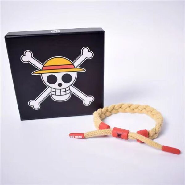 Luffy/Ace/Chopper Braided Bracelet Shoelace Hand Rope - Perfect Gift for Loved Ones