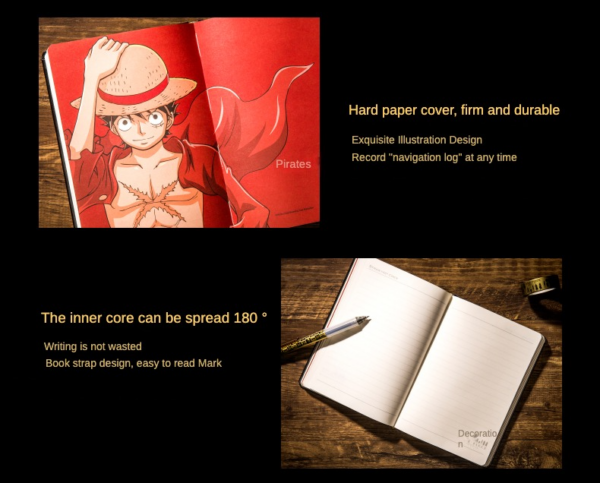 One Piece Stationery High Appearance Level Gift Box school gift Neutral Pen Book sticker set