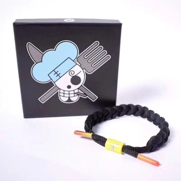 Luffy/Ace/Chopper Braided Bracelet Shoelace Hand Rope - Perfect Gift for Loved Ones