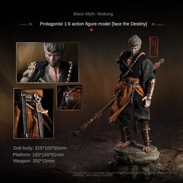 Black Myth: Wukong collector's edition 1/6 Action Figure Model Collectible Toy Deluxe Limited Edition Gift