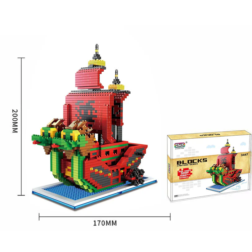 Sunny/Merry Building Blocks Pirate ship model