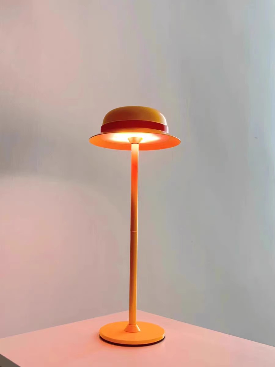 One Piece Luffy Straw Hat Table Lamp Ambient Night Light Bedroom Bedside Desk Decorative Ornament