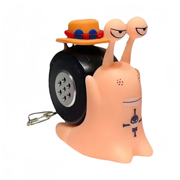 Luffy/Ace/Sabo Den Den Mushi recording sound toy keychain, exclusive sound retention, fun to accompany