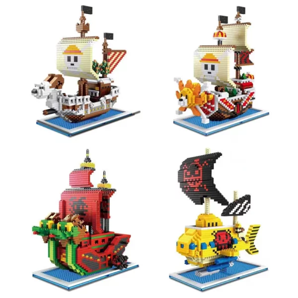 Sunny/Merry Building Blocks Pirate ship model