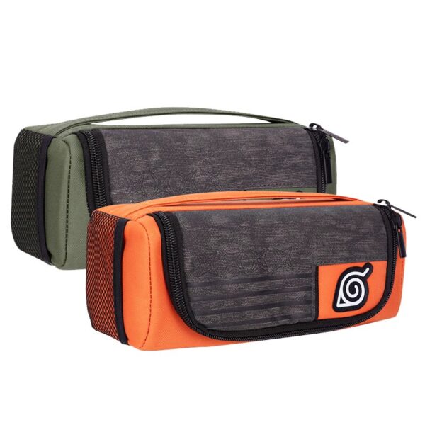 Naruto Pencil Case: Multifunctional Large-Capacity Handheld Stationery Box