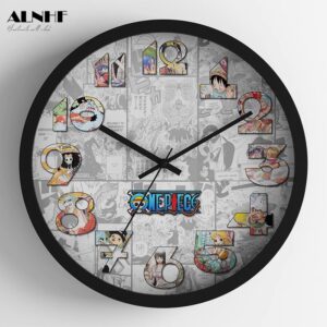 Round Creative Trend One Piece Wall Clock