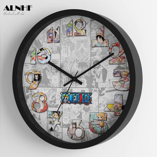 Round Creative Trend One Piece Wall Clock