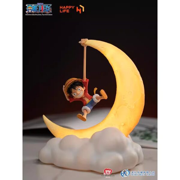 HAPPY LIFE One Piece Luffy Magnet-Controlled Night Light