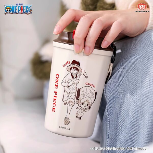 One Piece Diamond Coffee Cup Stainless Steel Insulated Cup Water Bottle Anime Merchandise Gift