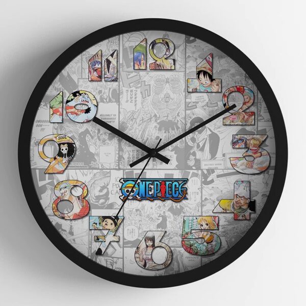 Round Creative Trend One Piece Wall Clock