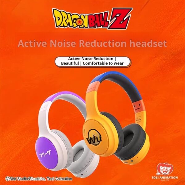 Over-ear wireless Bluetooth headphones with long battery life, Dragon Ball collaboration, ANC active noise cancellation