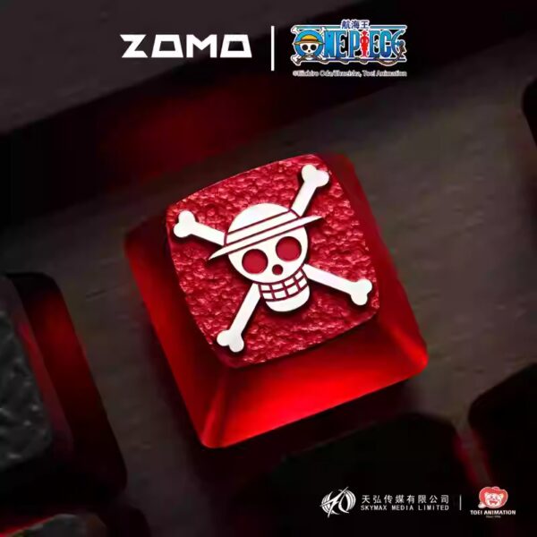 ZOMOPlus One Piece Nautical Mechanical Personality Keyboard Keycap High Aesthetic Keycap