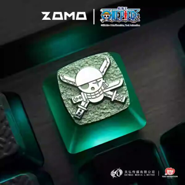 ZOMOPlus One Piece Nautical Mechanical Personality Keyboard Keycap High Aesthetic Keycap