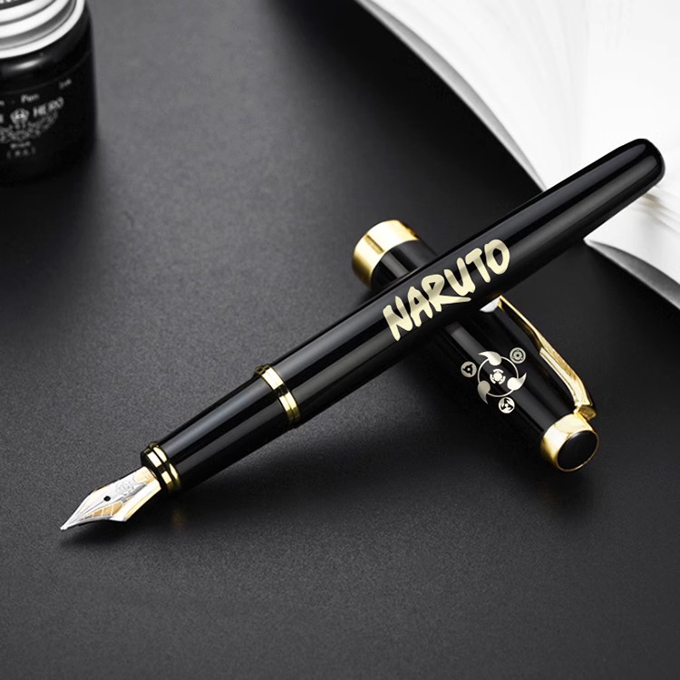 Naruto Fountain Pen Uchiha Itachi Uzumaki Naruto Anime Ninja Signature Pen Fountain Pen