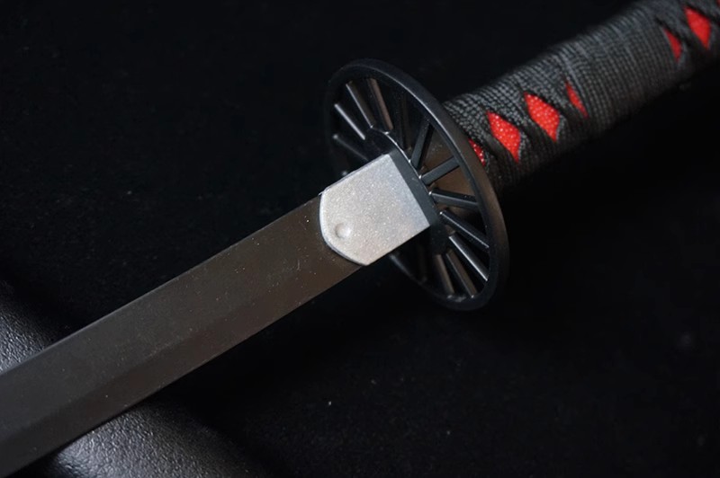 Demon Slayer Nichirin Blade Cosplay Prop for Zenitsu Agatsuma, Tanjiro Kamado, Kyojuro Rengoku - Alloy, Unsharpened