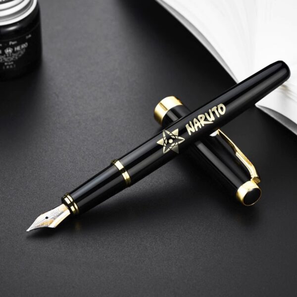 Naruto Fountain Pen Uchiha Itachi Uzumaki Naruto Anime Ninja Signature Pen Fountain Pen